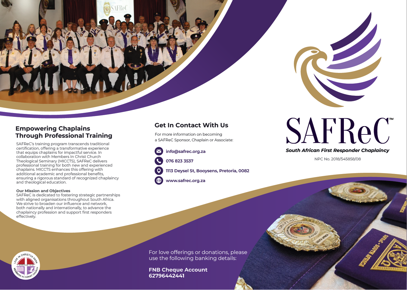 SAFReC Brochures